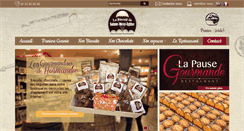 Desktop Screenshot of biscuit-sainte-mere-eglise.com